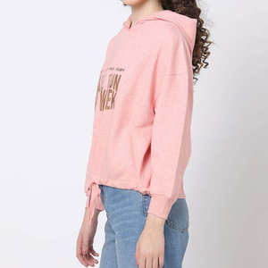 Sudadera transpirable para mujer, cómoda para todo el día, de manga larga con capucha, nueva, de aspecto premium, informal. - Product Image 3
