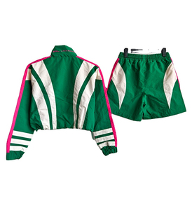 Windbreaker Outfits Nylon Suit Sport Jacket Track Zip up Wind Breaker Street Wear Baggy Pants Sets Tracksuits for Men 2026 - Product Image 4