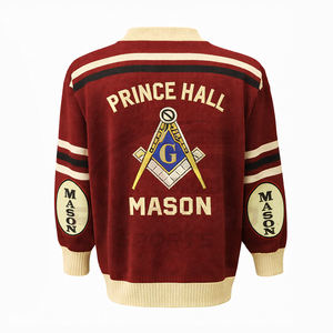 Suéter Masónico para Hombre con Logotipo – Jersey Masónico de Punto Premium, Ropa Casual Cómoda para Invierno, Diseño Personalizado y Marca Privada - Product Image 2
