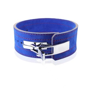 Custom Logo Unisex Fitness Gym <b>Belt</b> Back Support Breathable Cowhide Leather 10MM Thickness Buckle Closure for - Product Image 5