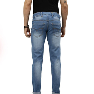 Jean en denim pour homme, modèle 2025-26, le plus vendu, fabriqué en usine, nouveau style, streetwear décontracté, brodé, respirant, à prix abordable - Product Image 3