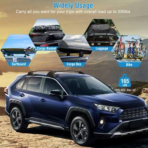 Aluminum Alloy Car <b>Roof</b> <b>Rack</b> Cross Bars Fit RAV4 2019-2024 Side Rails <b>for</b> Cargo Carrier Bag <b>Kayak</b> Bike Snowboard - Product Image 5