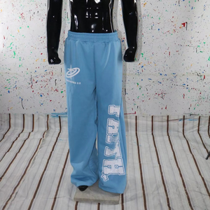 กางเกงวอร์มผู้ชายแบบมีกระเป๋าและกระดุมออกแบบโลโก้ได้ตามต้องการกางเกงกีฬาวิ่งกางเกงผู้ชายแบบถัก - Product Image 1