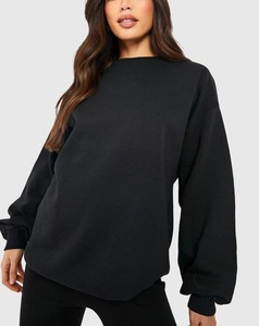 Sweat-shirt décontracté en tricot anti-rétrécissement pour femme, coupe oversize, doux, à capuche, vente en gros à prix abordable - Product Image 5