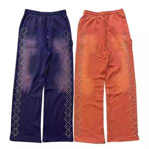 100% Cotton Custom Printed Logo Waterproof Plus Size <b>Hip</b> Hop Casual Style <b>for</b> Autumn Sweatpants - Product Image 3