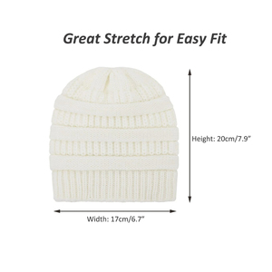 Custom Rib Knit Beanie Hat Women <b>Men</b> Winter Cuffed <b>Cap</b> Soft Stretch Warm Plain Skull <b>Cap</b> OEM Wholesale - Product Image 6