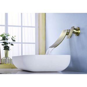 Rubinetto da Bagno a Parete di Ampio Raggio, Design Elegante per Lavabo - Product Image 6