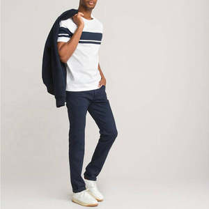 T-shirt pour homme à manches courtes en coton 100% - Vêtement d'été - Nouvelle mode - Taille personnalisée - Product Image 3