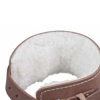 Sangles de cheville rembourrées en cuir respirant de haute qualité Geo Brother Co 2022 pour la musculation hivernale, protection des chevilles