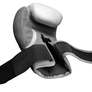 Nouveaux gants de boxe en cuir très demandés, durables, légers, respirants, avec support de poignet à fermeture auto-agrippante - Product Image 3