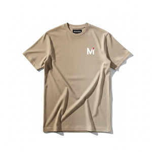 เสื้อยืดโอเวอร์ไซส์ผู้ชายผ้าโพลีเอสเตอร์ทอแบบยั่งยืน สไตล์สตรีทแวร์เรียบง่าย ทรงหลวม คุณภาพสูง เป็นมิตรต่อสิ่งแวดล้อม รับผลิตตามแบบ - Product Image 1
