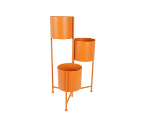 Nouveau support de pot en fer fait main tendance pour fournitures de jardin et fleurs, taille, forme et couleur personnalisées, utilisations en décoration de jardin - Product Image 5