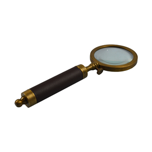 Nuevos Lanzamientos: Lupa con Marco Metálico, Acabado Antiguo de Alta Calidad, Forma Redonda, Calidad Premium con Cortador de Papel - Product Image 5