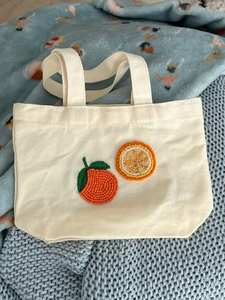 Sac fourre-tout en toile de coton indien fait main, broderie palmier, design unique, réutilisable, sac à bandoulière pour voyage d'été, haute qualité - Product Image 3