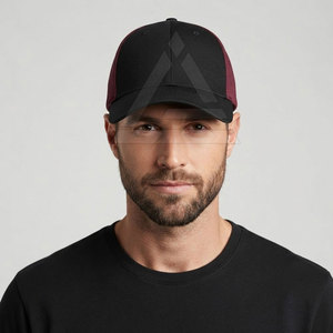 Casquette de baseball ajustée de qualité supérieure avec design brodé personnalisé, forme structurée, visière incurvée et tissu athlétique respirant - Product Image 5