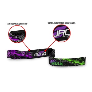 Sangles de musculation en coton, couleurs personnalisables, résistantes à la déchirure, antidérapantes, réglables, soutien du poignet pour la prévention des blessures - Product Image 2