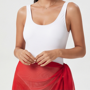 Paréo de plage transparent en maille pour femme, jupes longues transparentes pour femme - Product Image 4