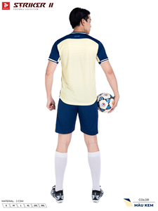 เสื้อฟุตบอลยูนิเซ็กซ์ Just Play รุ่น Striker II JP คุณภาพสูง ปักลายตามสั่ง ชุดทีม 100% โพลีเอสเตอร์ ระบายเหงื่อได้ดี - Product Image 5
