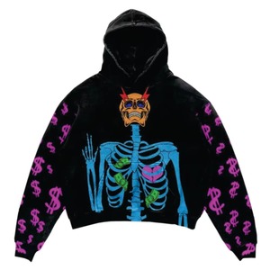Sudaderas y Hoodies de Tallas Grandes para Hombre, con Estampado Tie-Dye y Sublimado con DTF, DTG y Digital, Básicos, Mezcla de Algodón - Product Image 4