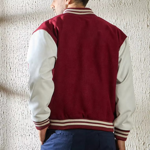 Nouveautés : vestes de baseball pour hommes de qualité supérieure, logo personnalisé, veste varsity pour homme, grandes tailles, vestes varsity homme - Product Image 3