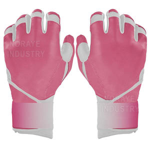 Guantes de Béisbol de Cuero Personalizados, Impermeables, Antideslizantes, con Correa de Muñeca Ajustable, Diseño de Dedos Separados, Duraderos - Product Image 5