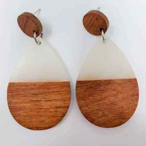 <b>Resin</b> <b>Crafts</b> Trendy <b>Resin</b> Earrings For Women Colorful Design Stylish Modern Fashion Jewelry Perfect For Daily Wear Parties - Product Image 2