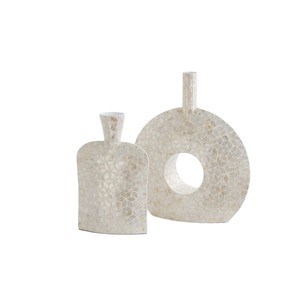 Ocean Pearl Mosaic <b>Decorative</b> <b>Vase</b> - Product Image 2