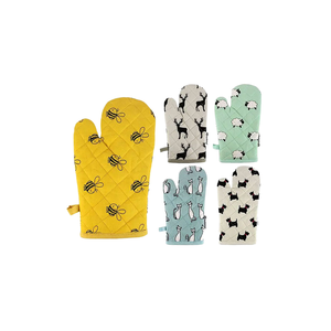 Maniques de cuisine en coton personnalisables, gants résistants à la chaleur sur mesure, qualité supérieure, fournisseur indien - Product Image 2