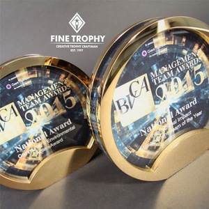 Trofeo de Cricket de Metal Personalizado Recién Fabricado - Product Image 3