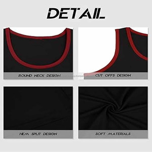 Camisetas de Tirantes para Hombre Más Vendidas, Impresión Personalizada de Alta Calidad, Camiseta Deportiva para Gimnasio - Product Image 5