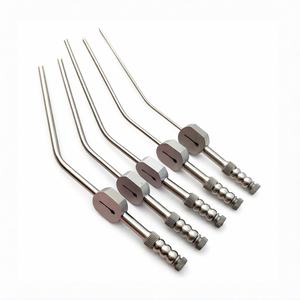 Kit chirurgical manuel réutilisable en acier inoxydable de qualité supérieure avec tube d'aspiration en forme de larme pour tailles moyennes, grandes et très grandes (3, 5, 7) – Ensemble de 6 pièces – Certifié CE - Product Image 1