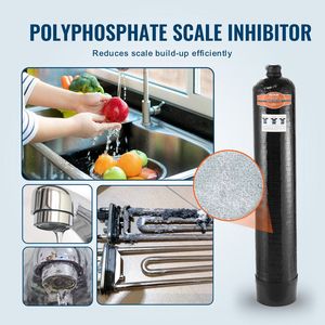 Filtre adoucisseur d'eau sans sel pour toute la maison, capacité 110 000 gallons, pour eau de ville et tous types de plomberie - Product Image 4