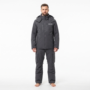 Combinaison de snowboard imperméable pour homme, coupe-vent, isolée en polaire, ensemble de veste de ski d'hiver, taille plus, vêtements d'extérieur - Product Image 3