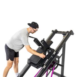 Presse à jambes à 45 degrés en acier pour entraînement de force – Équipement de gym pour cibler les bras, la poitrine, le dos et le bodybuilding - Product Image 3