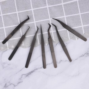 ชุดเครื่องมือผ่าตัด BAFA SURGICAL INSTRUMENTS รุ่น BSI-ET-364  แหนบดึงขนคิ้ว 7 ชิ้น ป้องกันไฟฟ้าสถิต ปลายตรง แม่นยำ น้ำหนักเบา ทนทาน สำหรับการผ่าตัด - Product Image 2