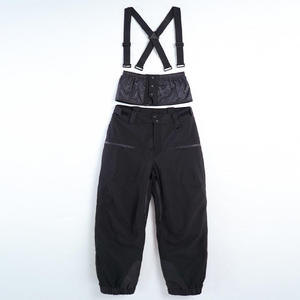 Pantalones de Esquí Impermeables para Hombre, Pantalones de Snowboard Aislantes para Deportes de Invierno al Aire Libre, con Tirantes Ajustables y Múltiples Cremalleras - Product Image 3