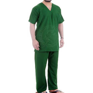 Uniforme Médico de Diseño Único y Transpirable en Color Sólido, Parte Superior e Inferior Personalizables, Calidad Premium - Product Image 3