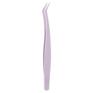 Pince à épiler pour cils Morje Surgical en acier inoxydable rose, pointe fine et lisse pour l'application des cils - Product Image 6