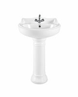 Ensemble Stargold très vendu, lavabo sur pied ovale moderne finition brillante, céramique de haute qualité, garantie 5 ans, fourniture en gros pour salles de bain