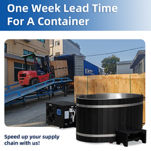 Ice Bath phục hồi Pod ngoài trời nhỏ lạnh Plunge bồn tắm Ozone 1HP bồn <span class=keywords><strong>Spa</strong></span> cho phòng tắm tùy chọn - Product Image 3