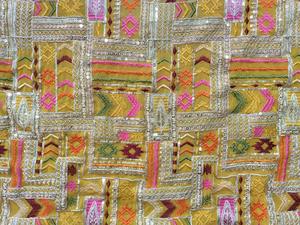 Premium 55 Inch Panna Heavy Work <b>Embroidery</b> Fabric Luxury Stone Studded Textile Wholesale Bridal Dress <b>Material</b> Factory - Product Image 6
