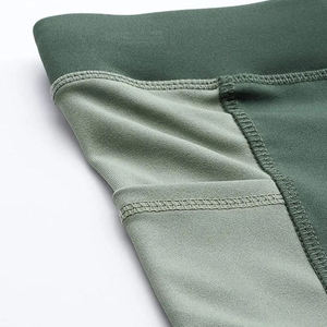 Leggings de yoga pour femmes de qualité supérieure, taille haute, longueur genou, séchage rapide, respirants, écologiques, en Spandex/Polyester, design unique, fabrication optimale - Product Image 6