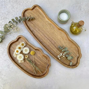 ¿Dónde comprar bandejas de acacia? Comprar bandejas de acacia online. Bandejas de acacia al mejor precio online. Venta al por mayor de bandejas de acacia online en India. Acacia. - Product Image 1