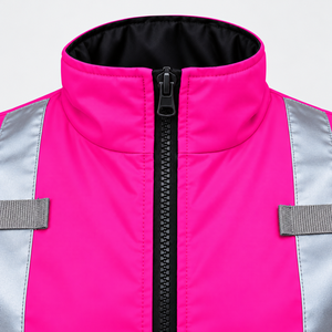 Veste de sécurité haute visibilité noire, antistatique, imperméable et respirante, unisexe, tailles adultes, hommes - Product Image 6