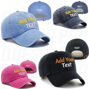 Custom Soft Baseball <b>Cap</b> Personalized Embroidered Golf <b>Hat</b> UPF50+ Design Your Own Logo Adjustable Cotton Sports <b>Cap</b> Men Women - Product Image 5