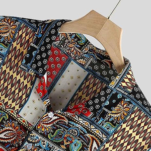 Camisa Hawaiana de Alta Calidad para Hombre, Logotipo/Diseño Personalizado, Ecológica, Transpirable, Antiarrugas, para Adultos - Product Image 6