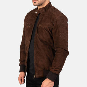 High Quality Leather Motorcycle <b>Jacket</b> for <b>Men</b> Fashionable Trend Comfortable Wear Full Sleeve Reversible Waterproof Front - Product Image 5