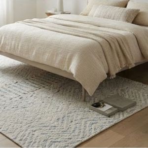 Best Selling Products Geometric Pattern Area <b>Rug</b> Rectangle Wool Polyester Flat Weave Bohemian Style Reversible Living Room Use - Product Image 3
