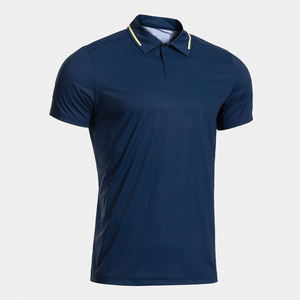 Vente en gros de polos d'été personnalisés avec logo, col à revers, polo de golf, t-shirt polo 100% polyester pour hommes - Product Image 2