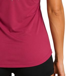 Berry <b>Red</b> Women Racerback Tank Top Printed Sleeveless Gym Yoga Fitness Workout Running Activewear Moisture Wicking Custom OEM - Product Image 6